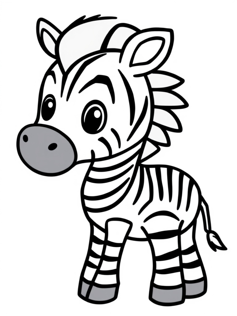 Happy Animal Friends — Coloring Book — 2/3