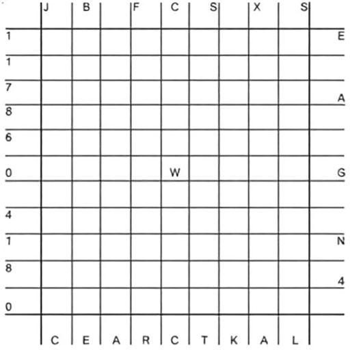 Criss-cross puzzles