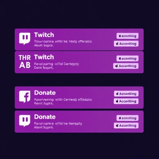 Twitch panels