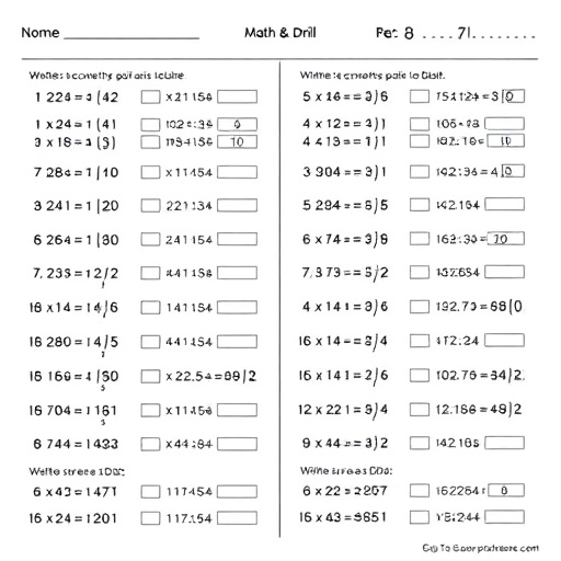 Worksheet pack